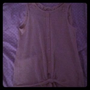 shoulder sheer tank top